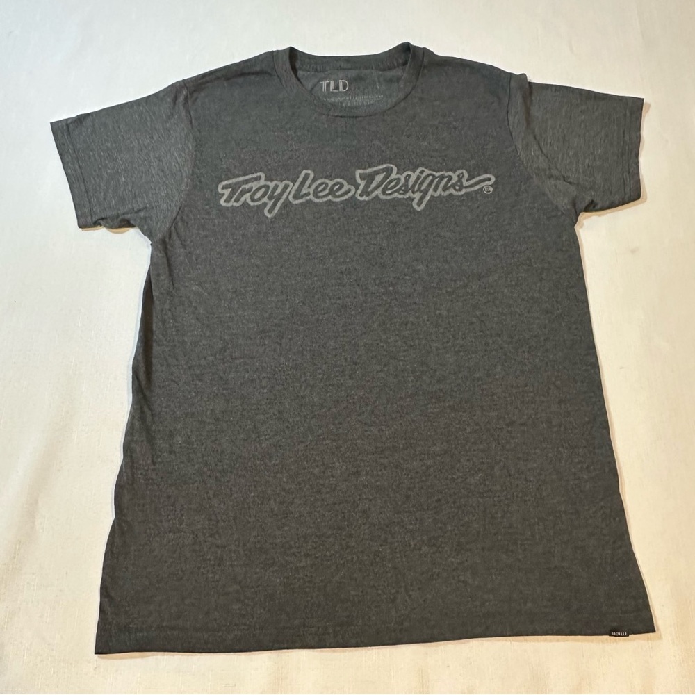 Troy Lee Designs Mens Medium Gray Graphic T Shirt Tld Moto